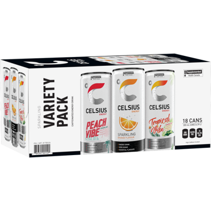 Celsius Energy Drink Variety 18 × 355 mL
