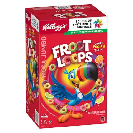 Kellogg’s Froot Loops Cereal 1.1kg