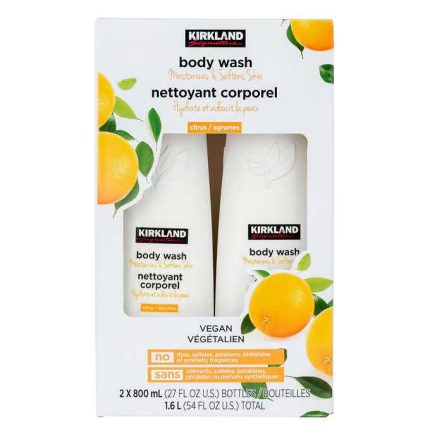 Kirkland Signature Body Wash 2 × 800 mL