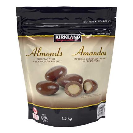 Kirkland Signature Chocolate Covered Almonds 1.5kg