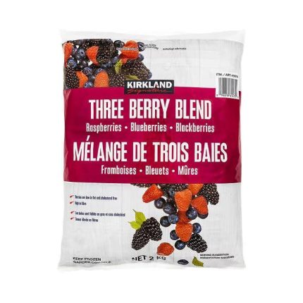 Kirkland Signature Frozen Three-berry Blend Fruit 2kg