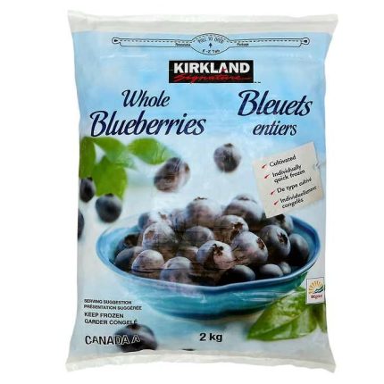 Kirkland Signature Grade A Frozen Whole Blueberries 2kg