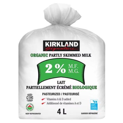 Kirkland Signature Organic Fine-filtered 2% Milk 4L