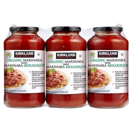 Kirkland Signature Organic Marinara Sauce 3x860ml