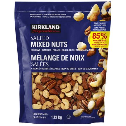 Kirkland Signature Salted Mixed Nuts 1.13kg
