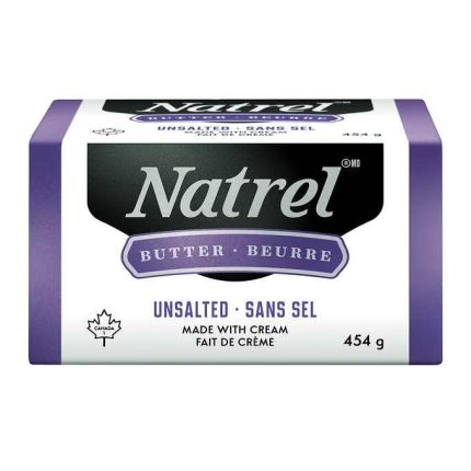 Natrel Unsalted Butter 454g