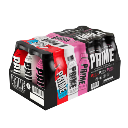 Prime Hydration Variety Pack 15 x 500 mL