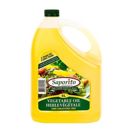Saporito Vegetable Oil 5L