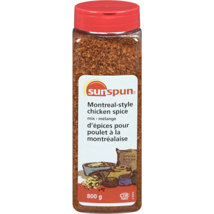 Montreal-Style Chicken Spice Mix, Sunspan 800g