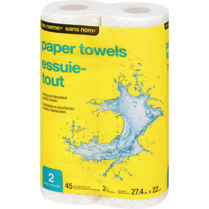 2 Paper Towel Rolls