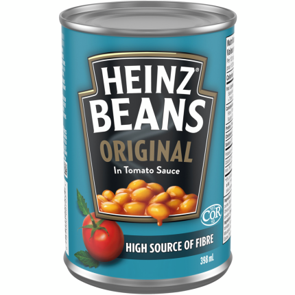 Original Beans In Tomato Sauce, Heinz 398ml
