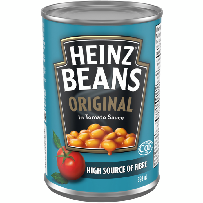 Original Beans In Tomato Sauce, Heinz 398ml