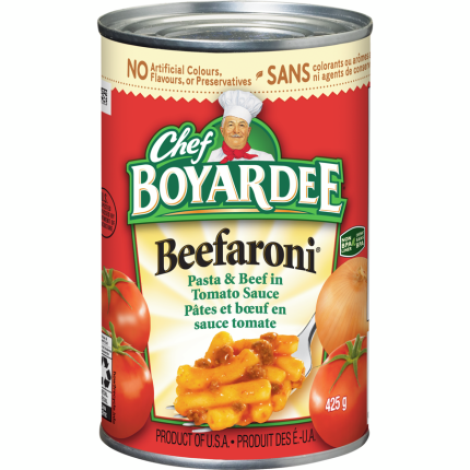 Beefaroni, Chef Boyardee 425g