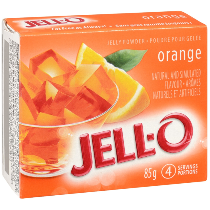 Orange Jelly Powder, Gelatin Mix 85g - Image 3