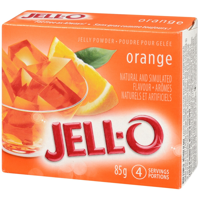 Orange Jelly Powder, Gelatin Mix 85g - Image 2