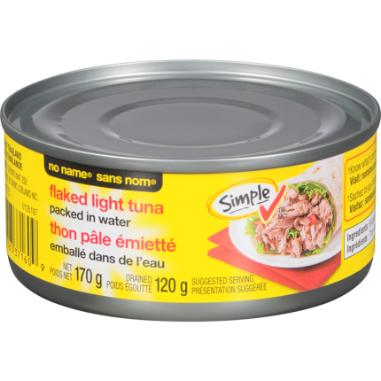 Flaked White Tuna, No name 170