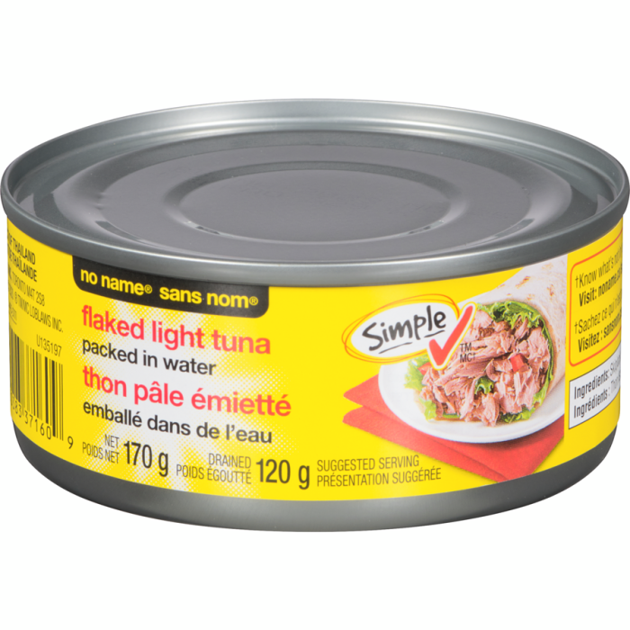 Flaked White Tuna, No name 170