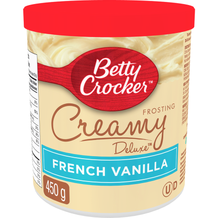 Creamy Deluxe Frosting, French Vanilla, Gluten Free, Betty Crocker 450g