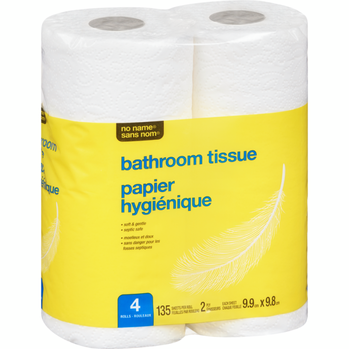 Bathroom Tissue, 4 Rolls - Image 3