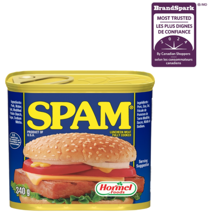 Classic Fully Cooked Luncheon Meat, Spam 340g