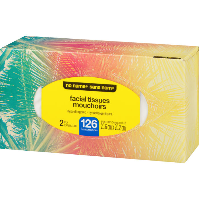Facial Tissues 2 Ply 126 Pack - Image 2