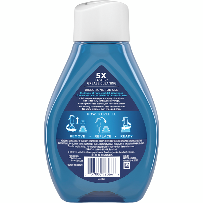 Dawn Platinum Power Wash Dish Soap, Fresh Scent 473ml - Image 4