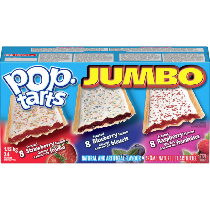 Kellogs Poptarts Jumbo Pastries