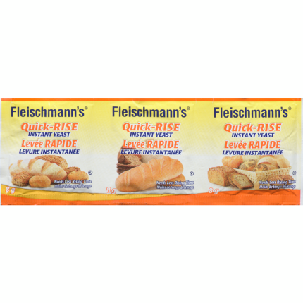 Quick Rise Yeast, Fleischmanns 24g