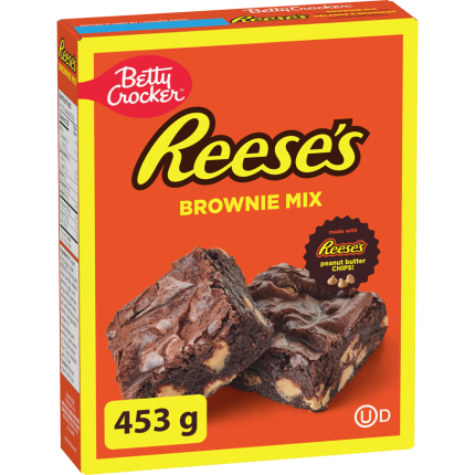 Reese's Brownies Mix with Peanut Butter Chips, Betty Crocker 453g