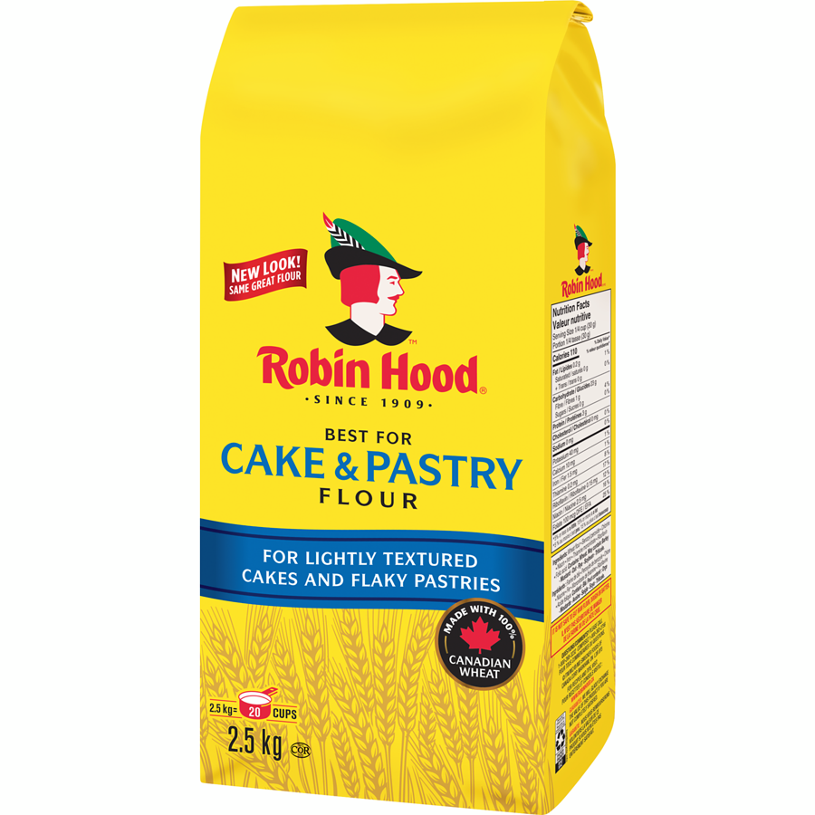 Best for Cake & Pastry Flour, Robin Hood 2.5kg