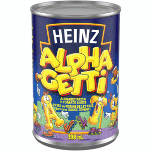 Alphaghetti, Heinz 398ml
