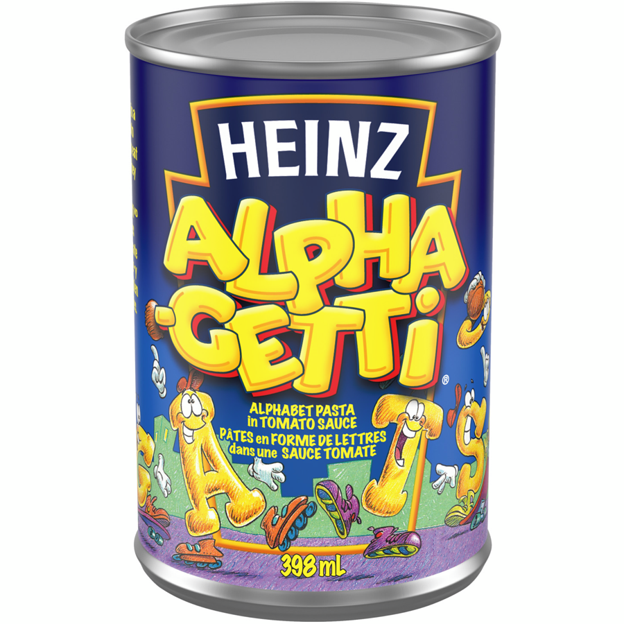 Alphaghetti, Heinz 398ml