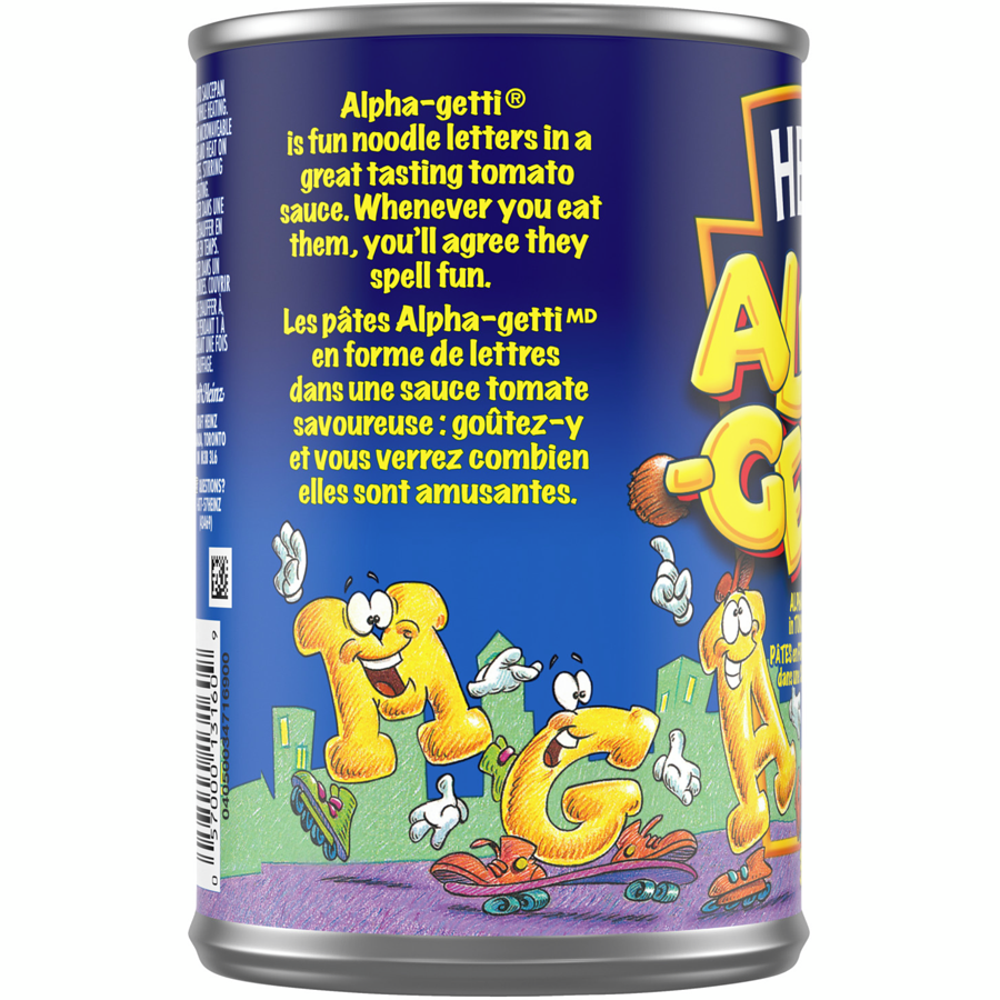 Alphaghetti, Heinz 398ml