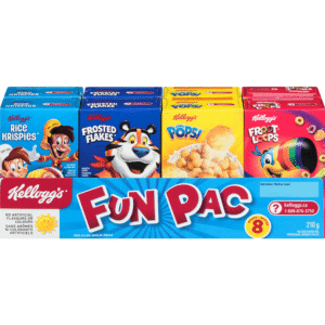 Fun Pac Cereal, Kelloggs 210g