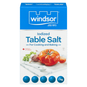 Iodized Table Salt, Windsor 1kg