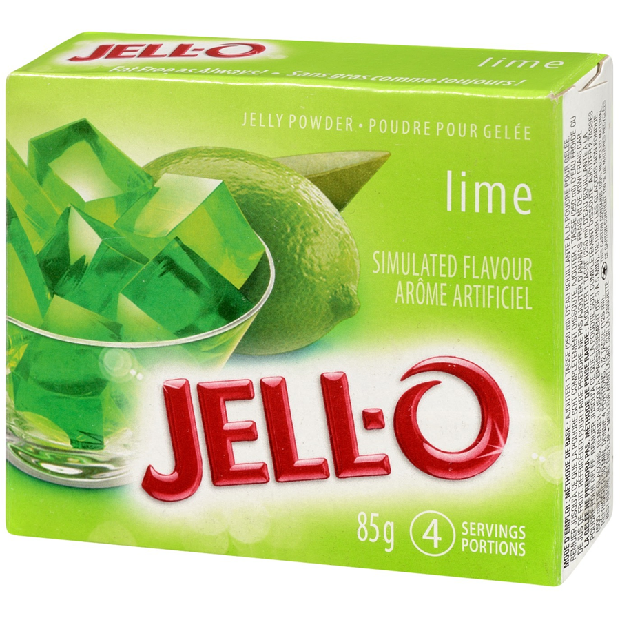 Lime Jelly Powder, Gelatin Mix, 85g