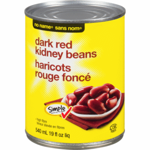 Dark Red Kidney Beans, No name 540ml