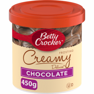 Creamy Deluxe Frosting, Chocolate, Betty Crocker 450g