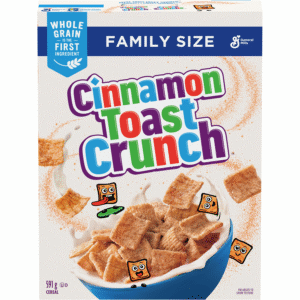 Cinnamon Toast Crunch Breakfast Cereal, Family Size 591g