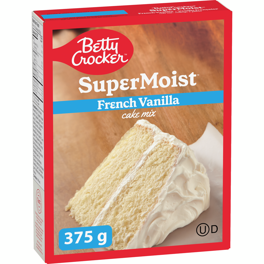 Super Moist Cake Mix French Vanilla, Betty Crocker 37g