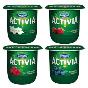 Activia Probiotic Yogurt 24x100g