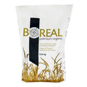 Boreal Premium Organic All Purpose Organic White Flour 11.34kg