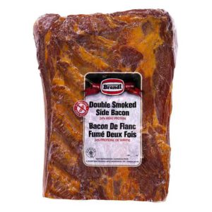 Brandt Double Smoked Whole Side Bacon 1.8kg avg weight