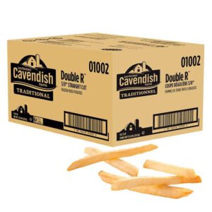 Cavendish Farms Frozen Double R Regular 3/8-in Straight Cut Fries 6x2.27Kg