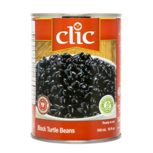 Clic Black Turtle Beans 12x540ml