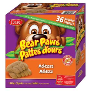 Dare Bear Paw Molasses 36x40g
