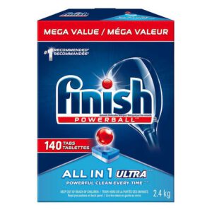 Finish Powerball Max in 1 Ultra Dishwasher Detergent Pack of 140