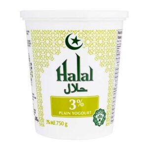 Halal 3% Yogurt 6x750g