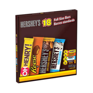 Hershey's Chocolate Bars Variety Pack of 18