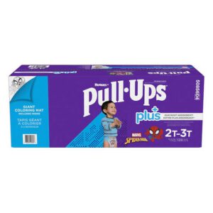 Huggies Pull-Ups Plus Training Pants 2T - 3T Boy Pack of 124